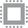 Hollow square layout