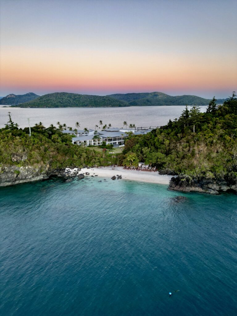 Island from above