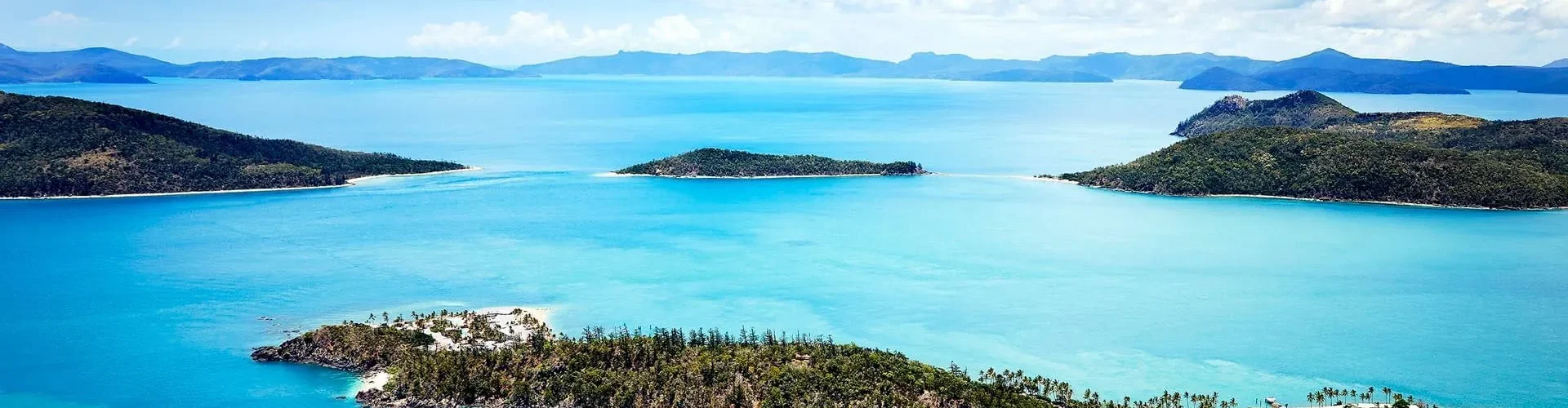 Aerial view of Daydream Island
